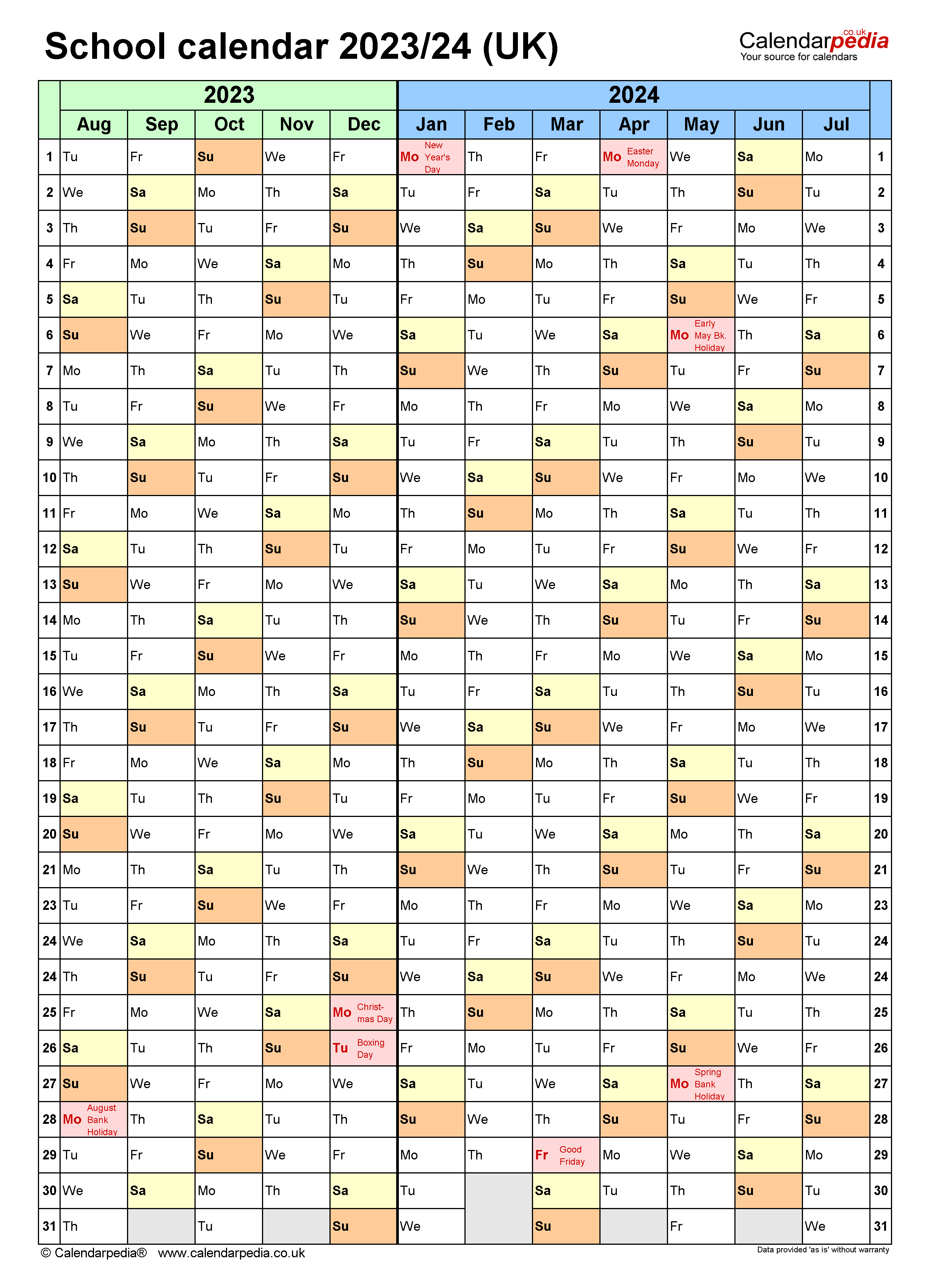 2022 And 2023 Academic Calendar Printable Calendar Of National Days