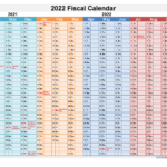 2022 Fiscal Quarterly Calendar