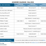 Academic Calendar School Of Nursing The George Washington University