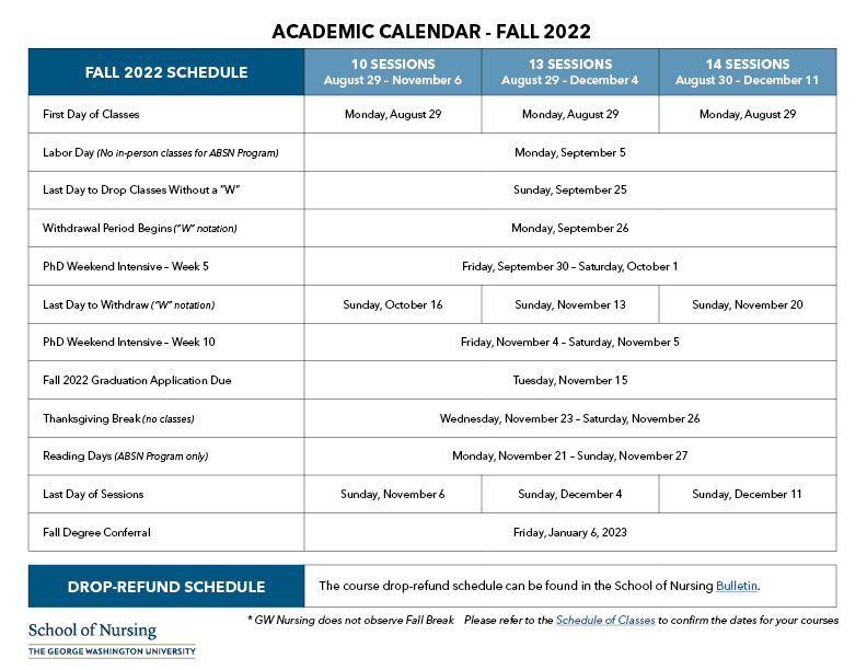 Mason Academic Calendar Spring 2023