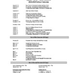 Caddo Parish Public Schools Calendar 2022 2023