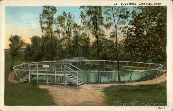 Castalia Blue Hole Ohio