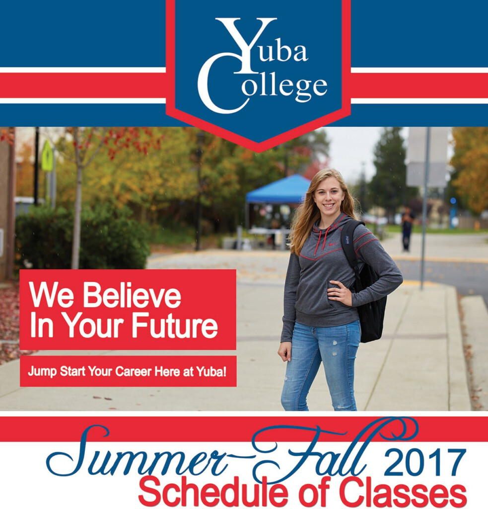 Class Schedule And College Catalog Welcome To Yuba College