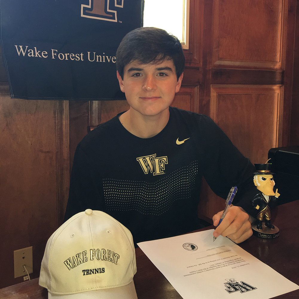 Cold Spring Harbor Standout Hannity Signs With Wake Forest Long