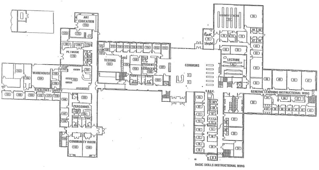 Floor Plan Maps Oregon Coast Community College