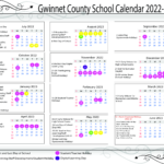 Gwinnett County School Calendar With Holidays 2022 2023 GCPS