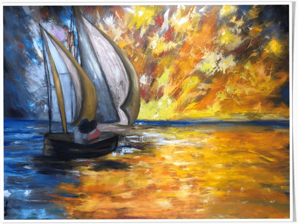 Hoda Awad Sunset Sail Three Rivers Community College