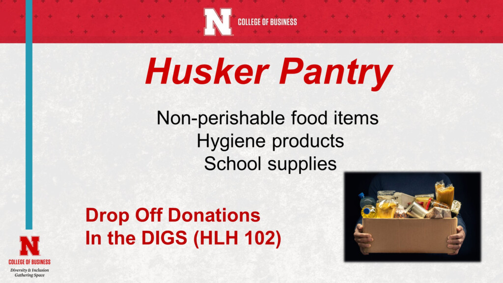 Husker Pantry Accepting Donations Announce University Of Nebraska 