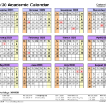 Iowa State University Spring Semester Printable Calendar Printable