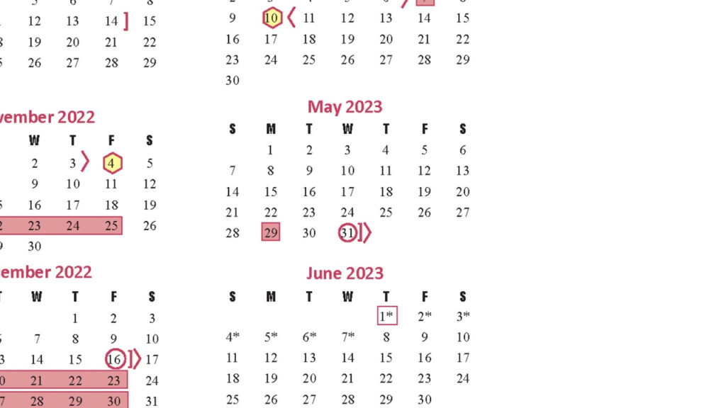 Katyisd Calendar 2022