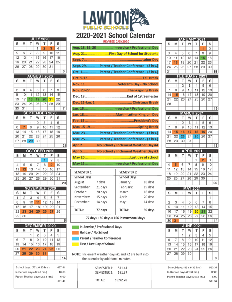 Lps Calendar 2021 2022 2021 Calendar