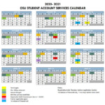 Osu 2021 Academic Calendar