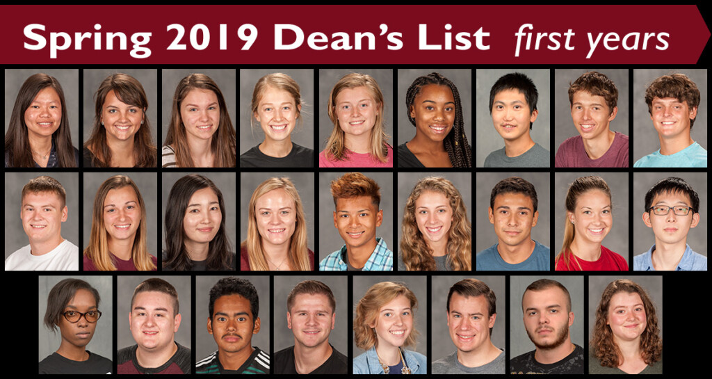 Spring 2019 Academic Honors Hesston College