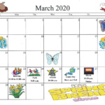 Spring Calendar My First Years Preschool