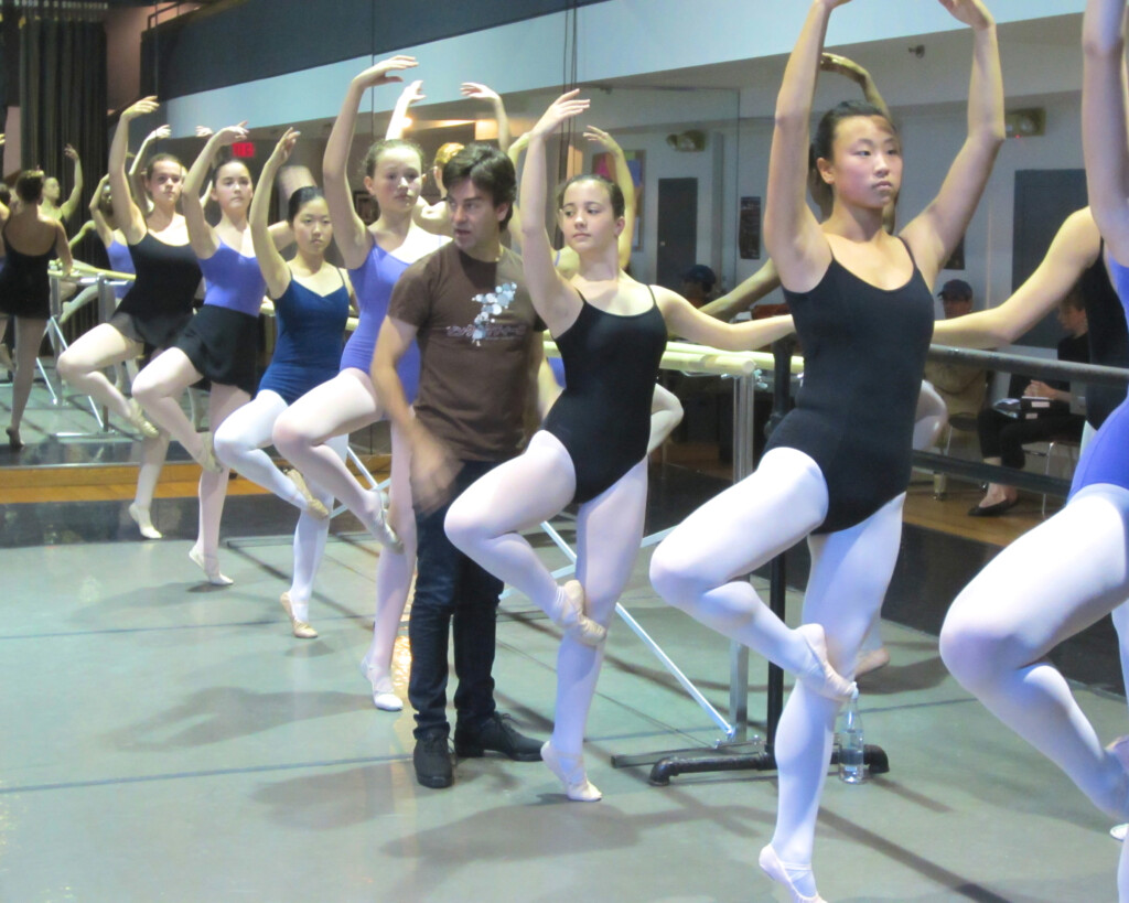 Tom Gold Master Class With NHB Students New Haven Ballet Connecticut