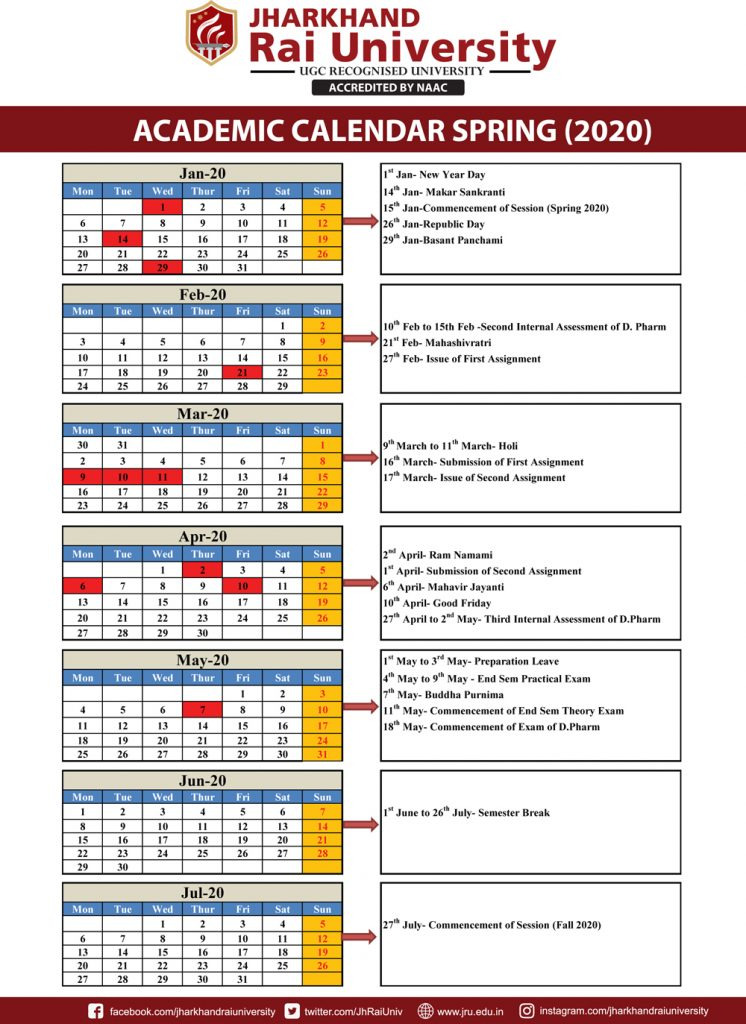 Tennessee Tech University Spring 2023 Calendar