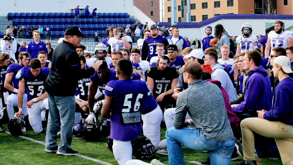 Warrior Football Spring Game Rescheduled For Friday Night Winona 