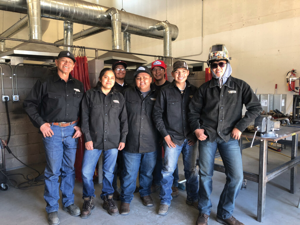 Welding Their Way To A New Future Navajo Technical University 