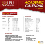 Academic Calendar AY 2022 2023 Lyceum Of The Philippines University