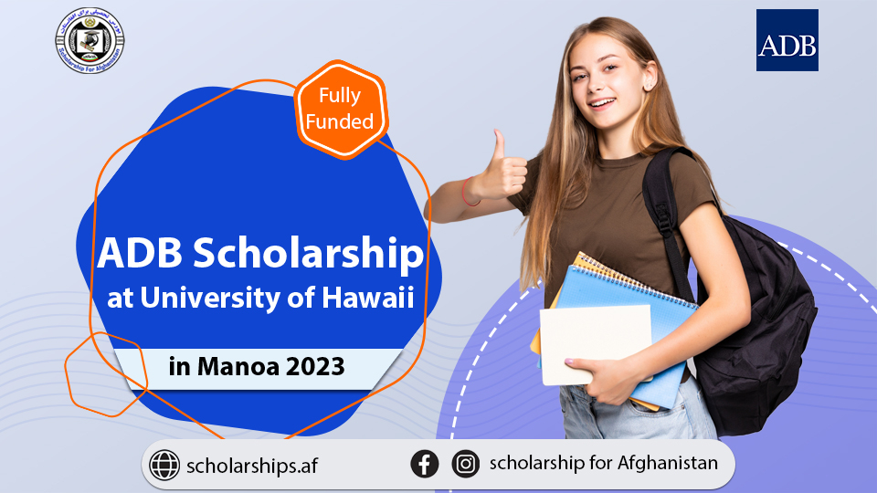 ADB Scholarship At University Of Hawaii In Manoa 2023 O4af