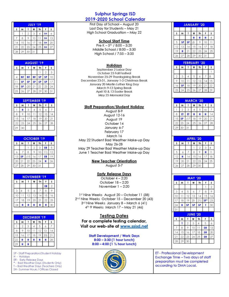 Blue Springs School District Calendar Printable Calendar 2022 2023