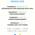 Calendar Events Spring 19 The City College Of New York