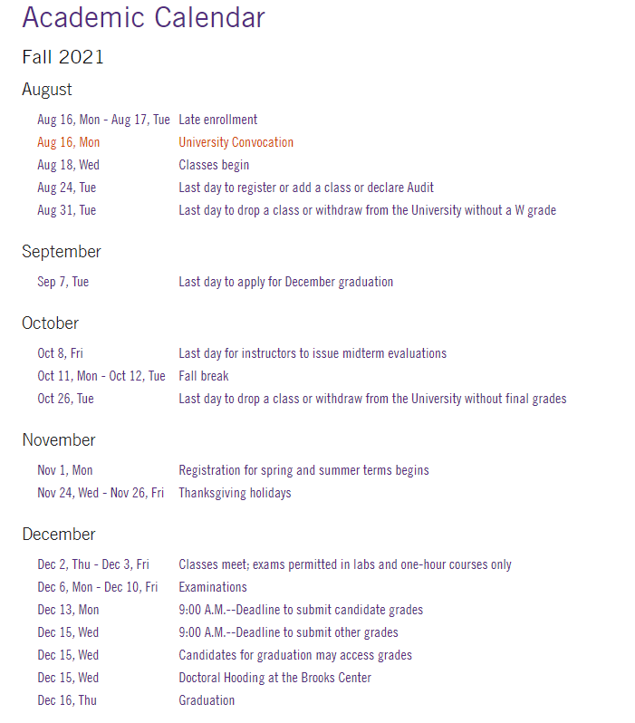 Clemson 2022 23 Academic Calendar February Calendar 2022