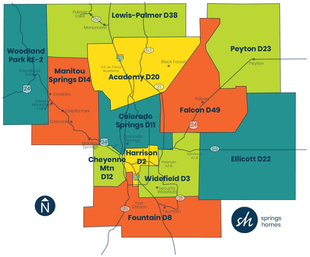 Colorado Springs School District Maps Home Search By School District