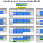 Columbia Calendar Spring 2023 Recette 2023