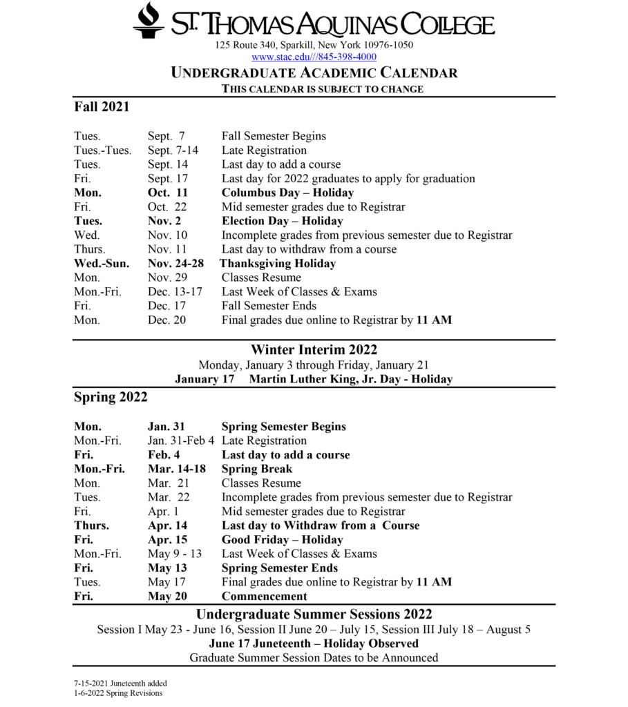 Cuny Academic Calendar 2022 Free Printable Academic