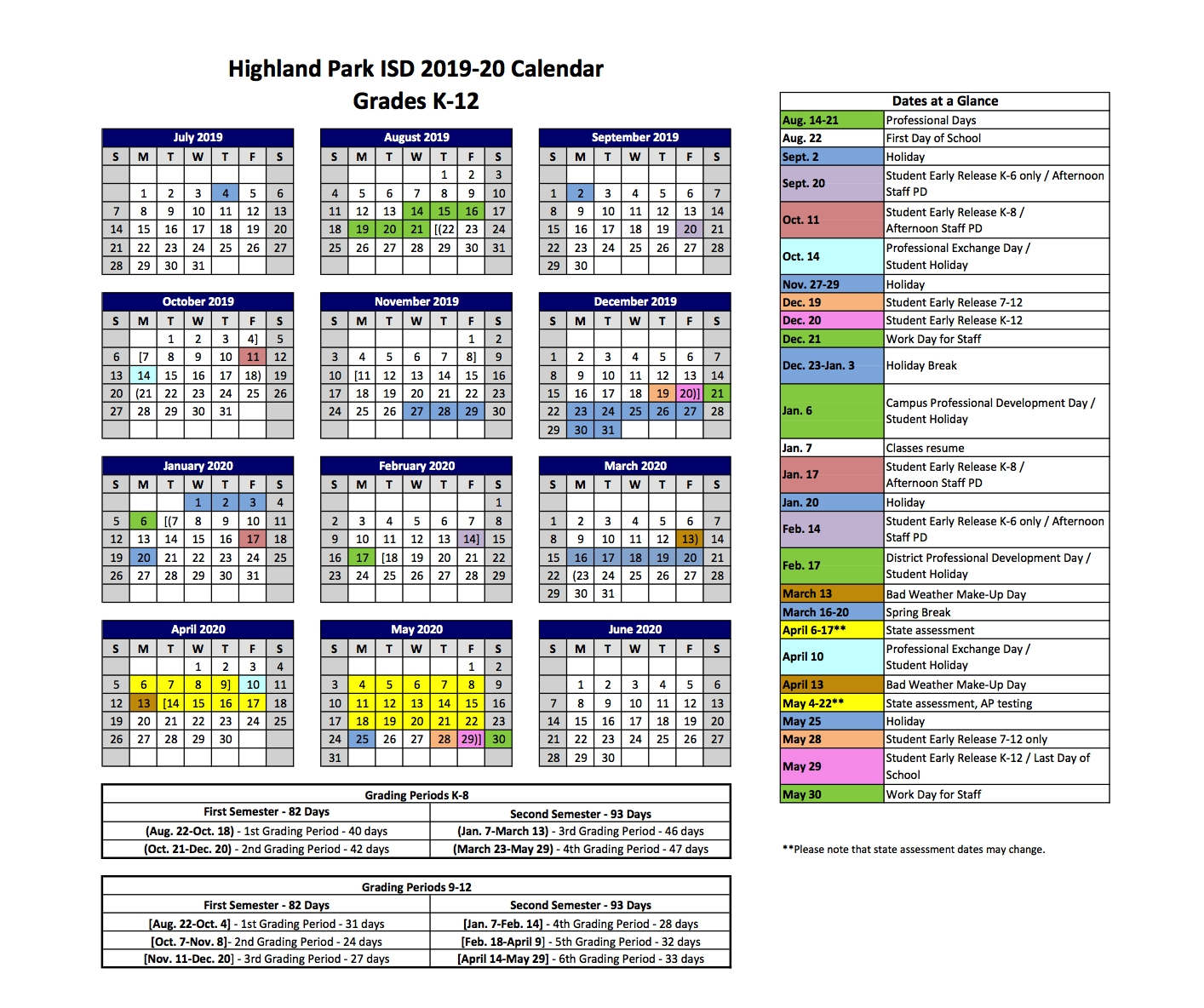 Cusd Calendar 2020 2021 Template Business Format