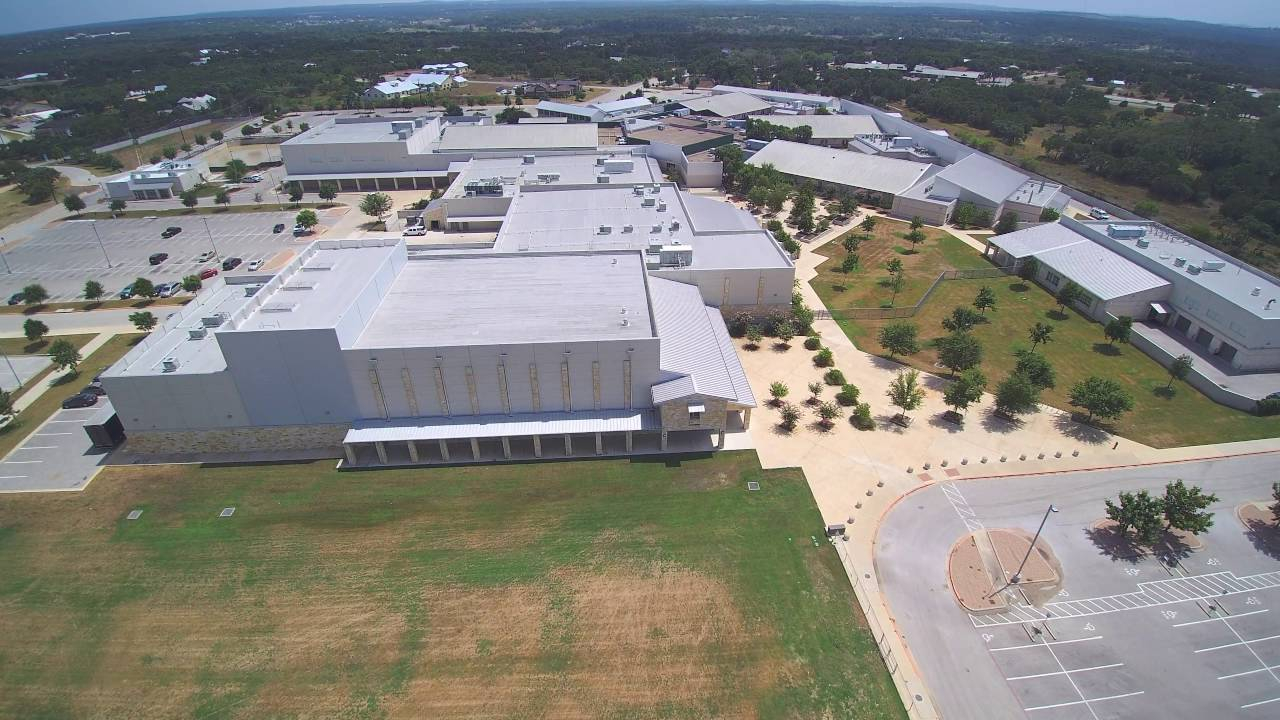 Dripping Springs High School Drone Fly Over In 4K YouTube