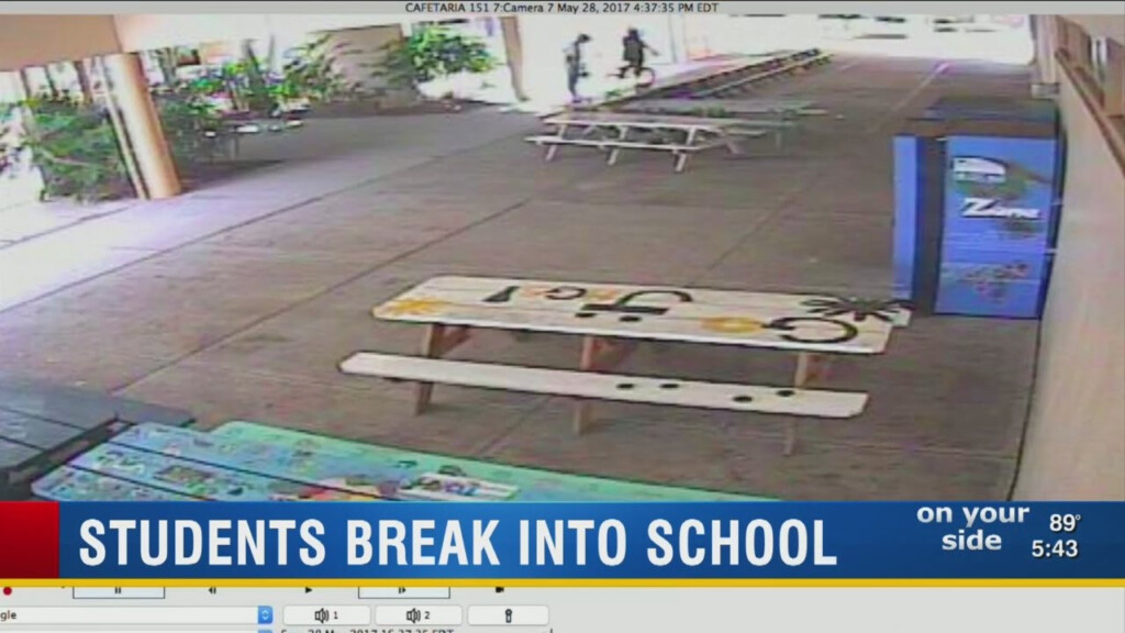 Group Of Students Accused Of Vandalizing Seven Springs Middle School In 