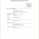 High School Diploma Resume Sample Resume Example Gallery