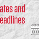 Important Dates And Deadlines For The New Semester Announce