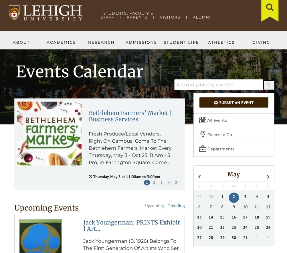 Lehigh University Academic Calendar Qualads