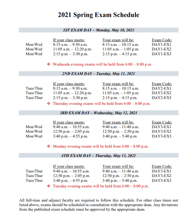 Lmu Spring 2023 Schedule 2023 Calender