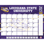 LSU Tigers 2023 Desk Calendar Walmart