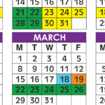 Official 2020 21 Broward County Public Schools Color Calendar