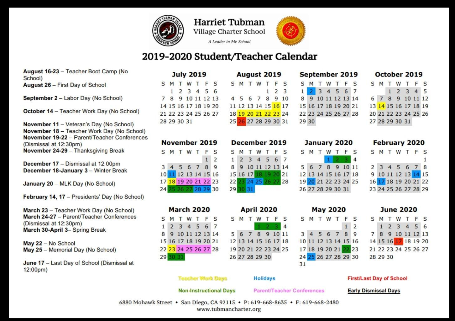 San Diego Unified School District Calendar Printable Calendar 2022 2023