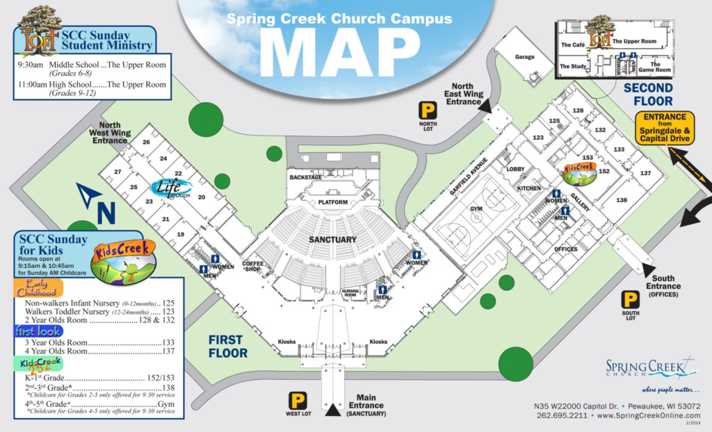 Spring Creek Church Campus Map For Collin College School Calendar 