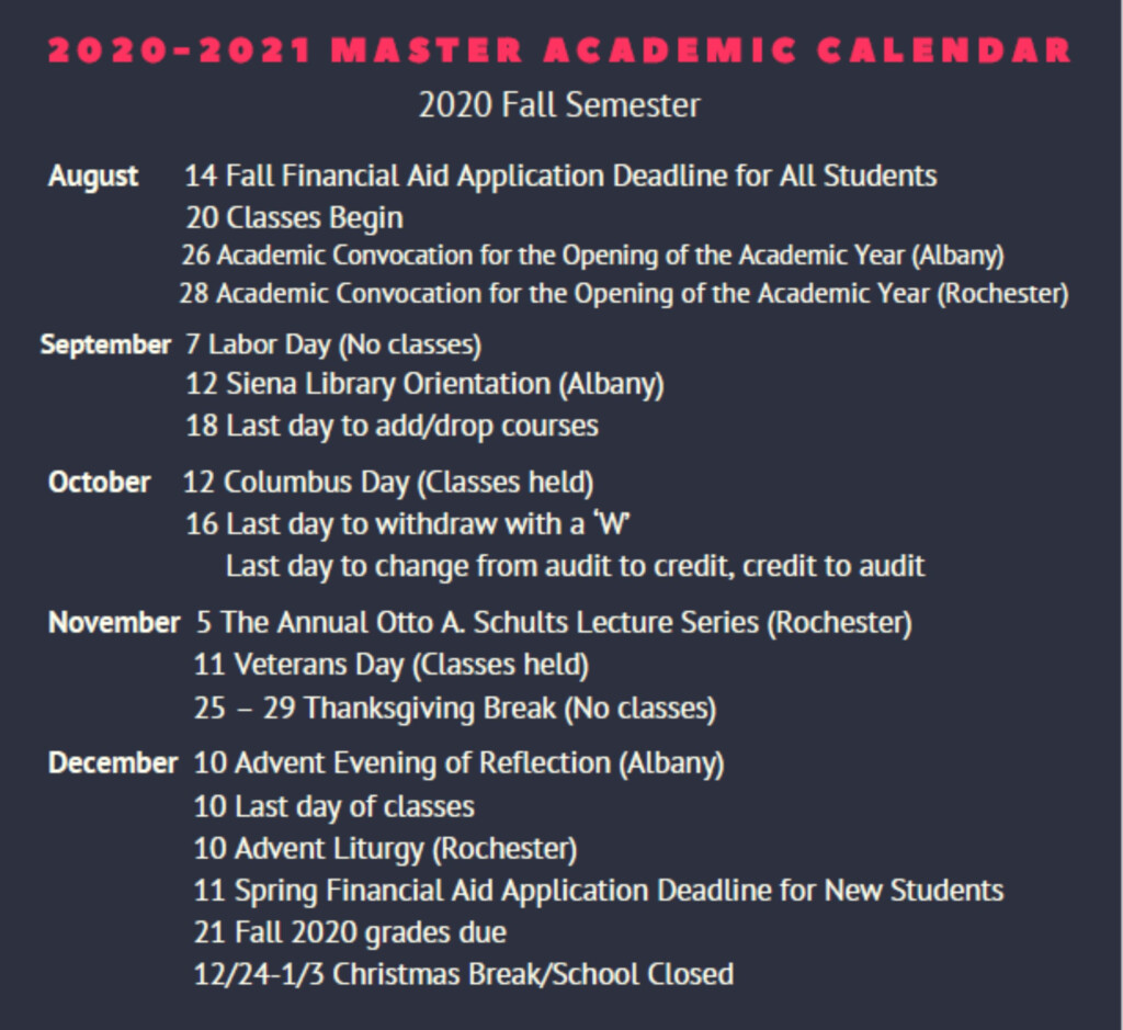 University At Albany Academic Calendar Spring 2022 December Calendar 2022