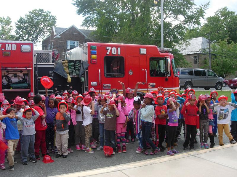 Volunteers Provide Fire Safety Presentation To East Silver Spring 