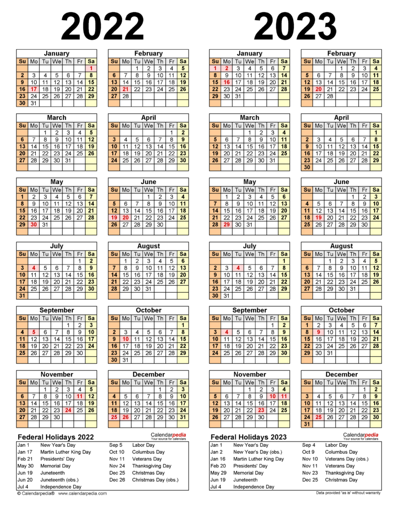 Washington Post 2023 Calendar January 2023 Calendar