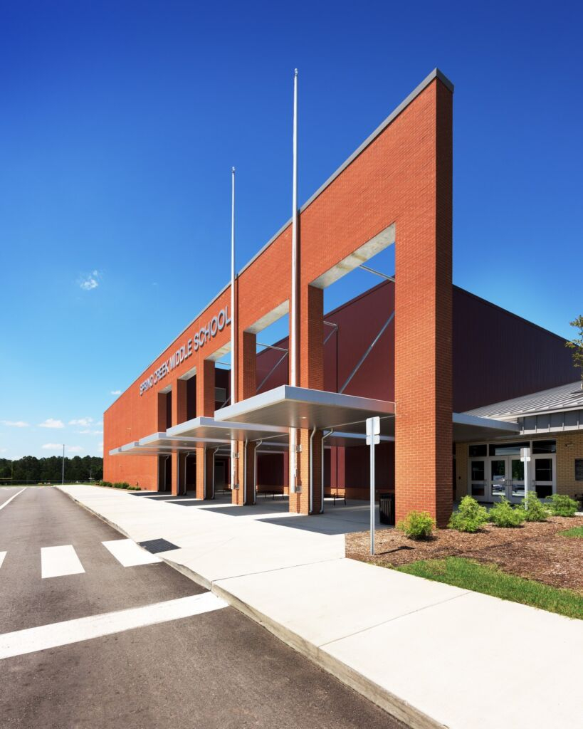 Wayne County Schools Spring Creek Middle School Metcon Buildings